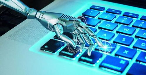 多人使用AI设备办公或创作的合照