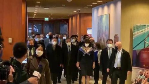 中美高层会谈场景