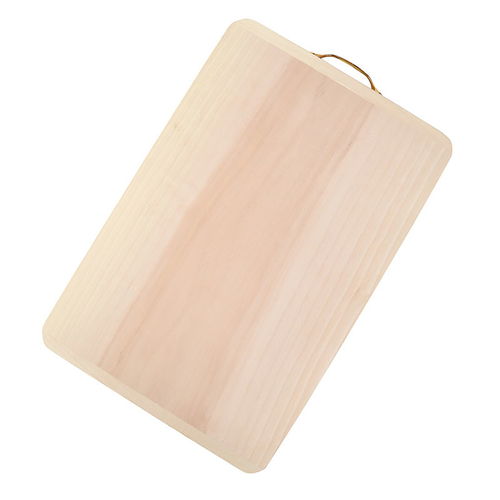 不同材质的砧板排列展示