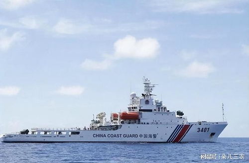 菲律宾海军与中国海警船对峙