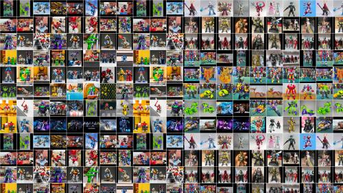 布鲁可奥特曼积木产品展示