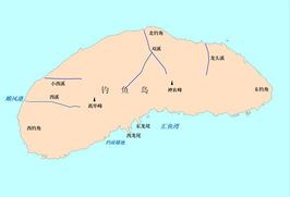 钓鱼岛地图标注及周边海域形势图