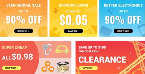 Temu平台上的中国商品页面