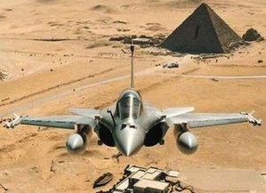 埃及空军基地停机坪上的战机排列