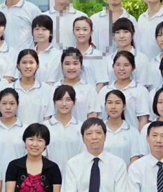 学生时代合影照片