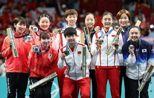 巴黎奥运会中国乒乓球队合影