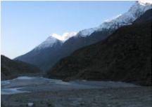 印度杰纳布河下游干涸河床