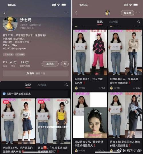 小红书内容截图示例