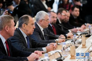 北京三国外长会谈现场