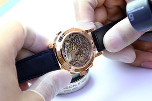 腕表保养与维修示意图