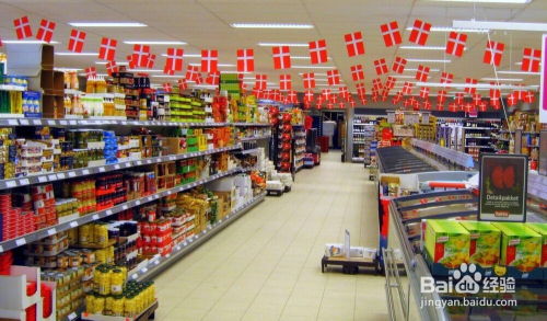 美国超市货架上摆放着中国制造的日用品