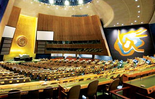 多国领导人在联合国会议厅讨论乌克兰局势