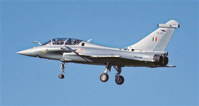 印度空军展示阵风战机