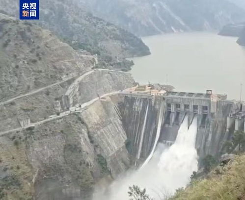 印度巴格利哈尔水电站大坝全景