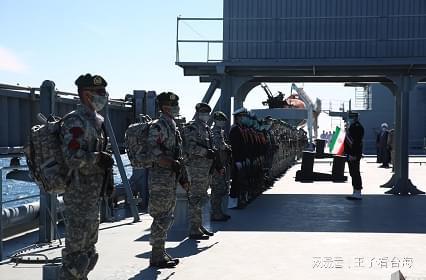 伊朗军队演习现场图片