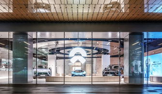 蔚来海外门店开业现场