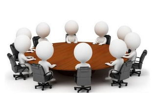 初创团队在会议室中讨论问题