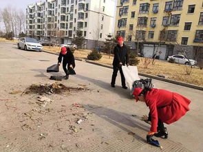 社区农场志愿者在进行生态种植