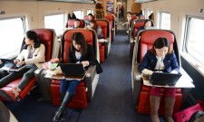 高铁车厢内舒适环境