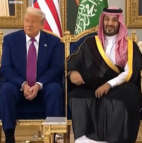 特朗普与沙特王储会晤