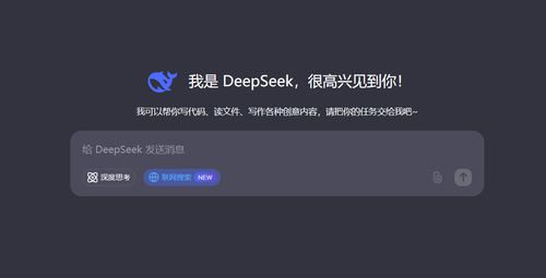 DeepSeek大语言模型LOGO展示图