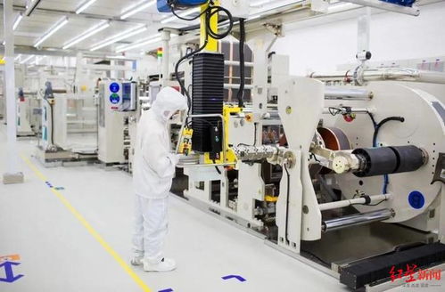 宁德时代工厂生产线实景图