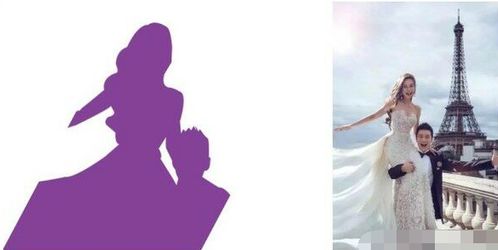 明星夫妻合影剪影