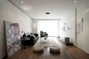 极简风格客厅装修效果图