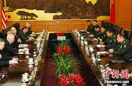 中美国防部会谈现场照片