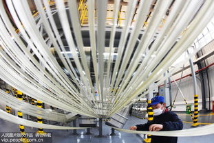 中国自主研发芯片生产线实景图