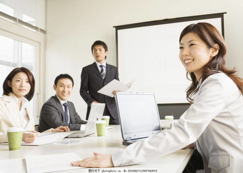 办公室白领休闲放松场景