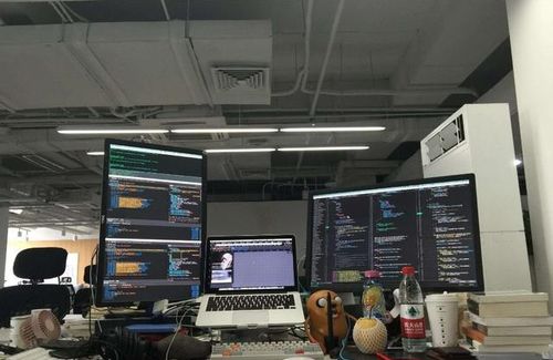 高科技公司里的程序员工作场景