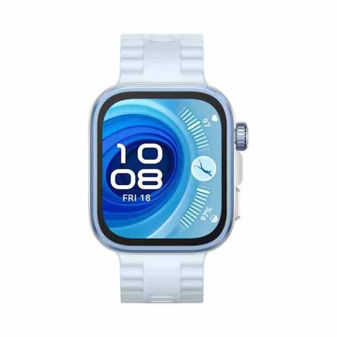 华为WATCHFIT4智能手表侧面视角展示