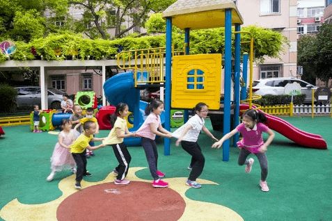 小区内部道路与儿童活动区域对比图