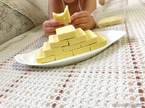 博主手持山姆绿豆糕测评图