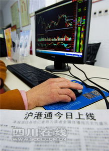 一名普通投资者在电脑前查看港股行情