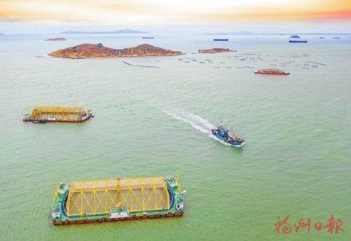 海洋牧场中的养殖设施