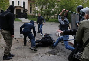 乌克兰民众街头生活