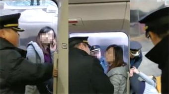 高铁启动时女子被夹门，真相让人后怕！