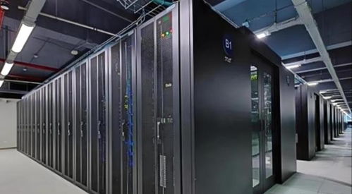 AI服务器机房场景展示高性能GPU集群