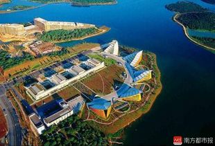 东莞松山湖科技园航拍图