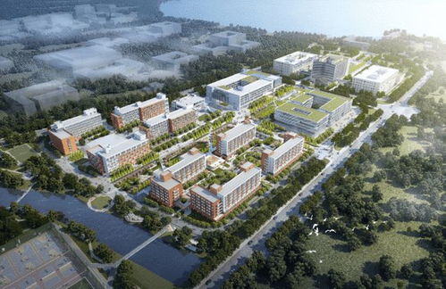 中国石油大学古镇口校区施工现场图
