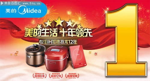 美的家电焕新活动海报