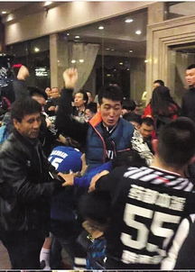 CBA球迷冲突历史照片