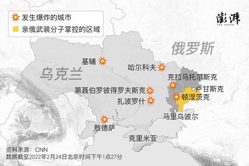 俄乌边境地区地图与谈判场景合成图