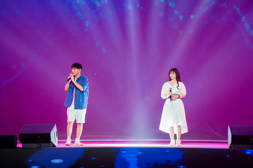 杨采妮演唱《梁祝》主题曲现场画面