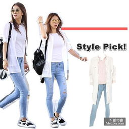 Y-3情侣T恤穿搭展示图