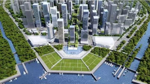 未来城市绿化管理设想图