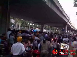 田曦薇海口街头被拍现场图