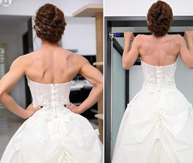 马筱梅三套高定婚纱曝光，金饰设计考究引热议